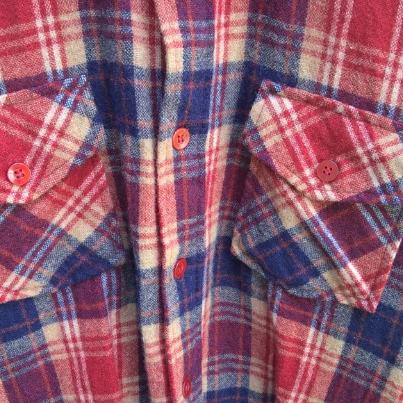 Vintage K-Mart Wool Flannel - Picture 6 of 6